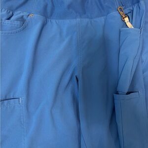 Blue Iflex scrub pants